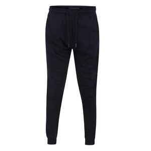 Duke Mens D555 Brandon Cuffed Kingsize Sweatpants / Navy
